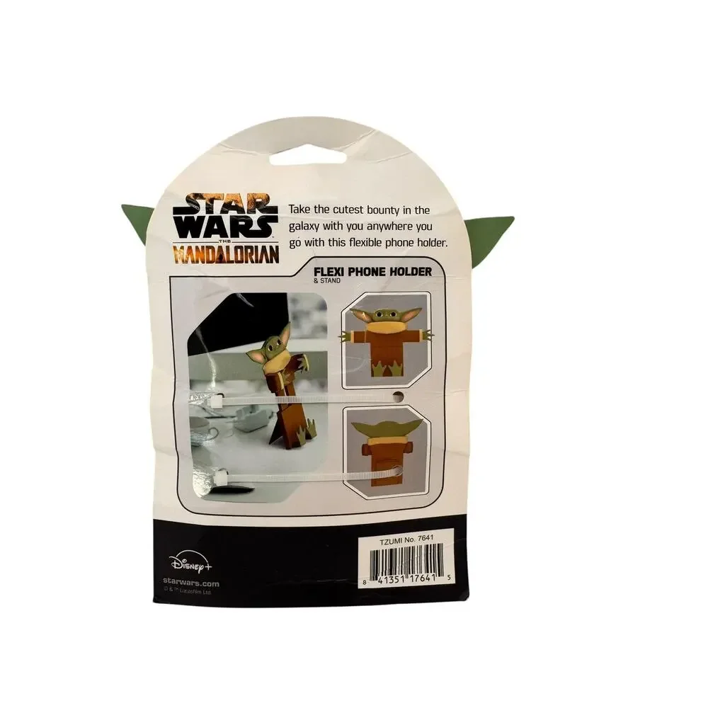STAR WARS THE MANDALORIAN Baby Yoda Flexi Phone Holder & Stand New! Disney A26